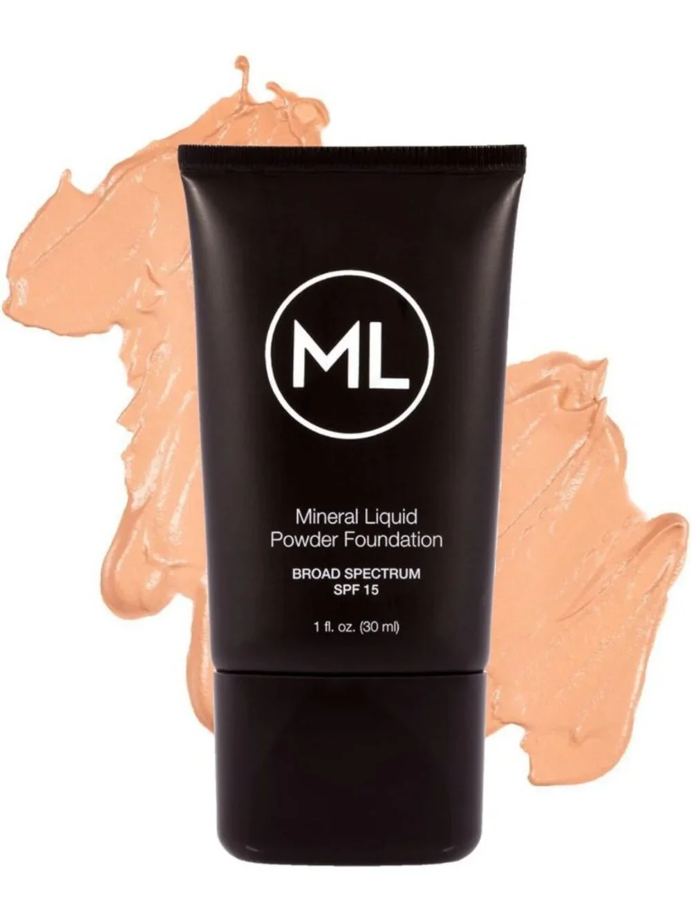 Lightweight Mineral Liquid Powder Foundation in Pale Beige - Flawless Finish